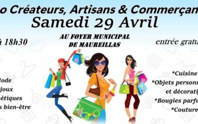 Maureillas- Samedi 29 avril Expo Créateurs, Artisans et Commerçants